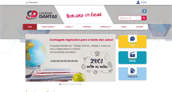 Desktop Screenshot of colegiodantas.com.br